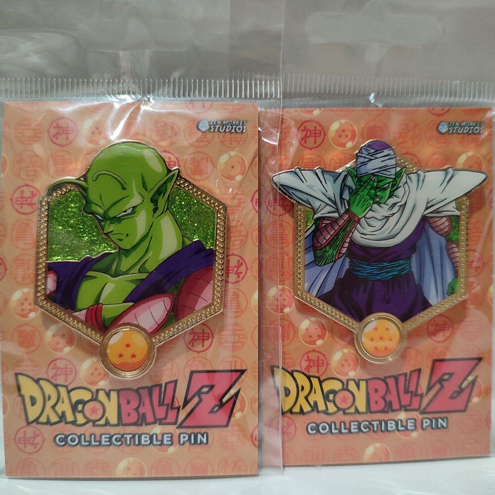 Dragon Ball Z Piccolo Enamel Pins Set Spepcial Beam Cannon Namekian Pin Badge